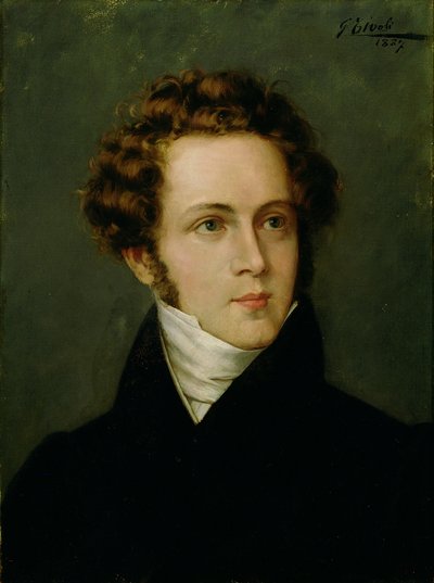 Portrait de Vincenzo Bellini, 1887 - Italian School